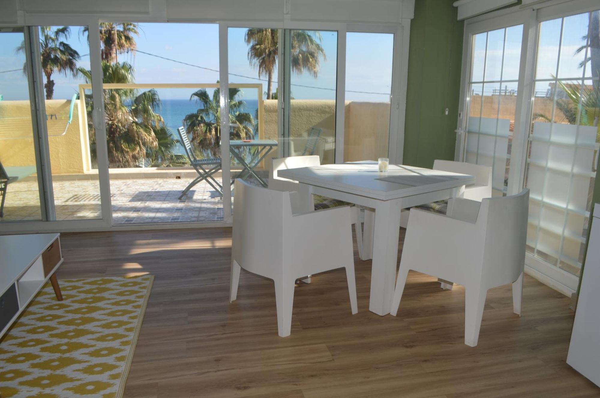 Espectacular Apartamento A Pie De Playa En Chalet Roquetes Alicante Extérieur photo