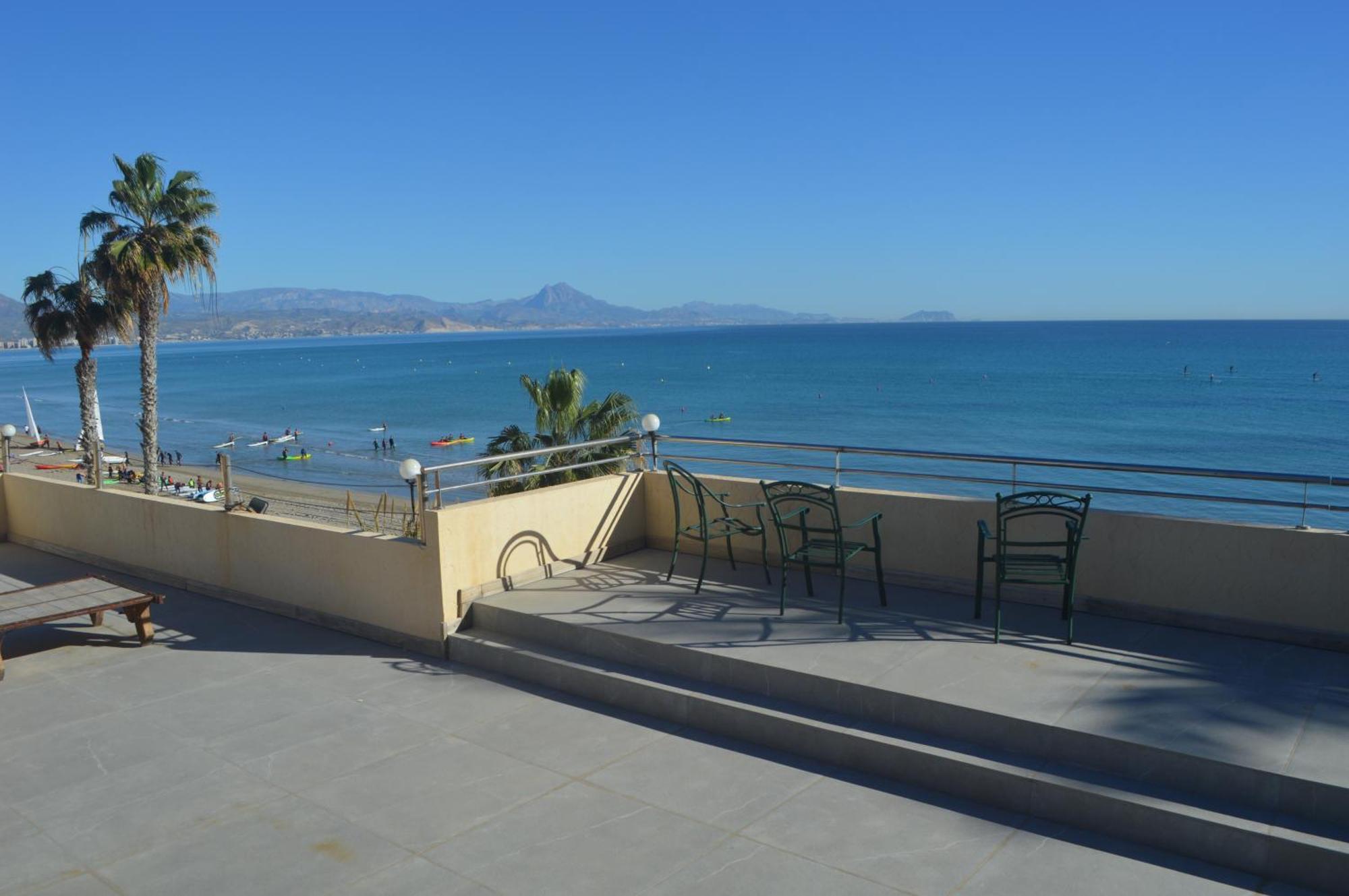 Espectacular Apartamento A Pie De Playa En Chalet Roquetes Alicante Extérieur photo
