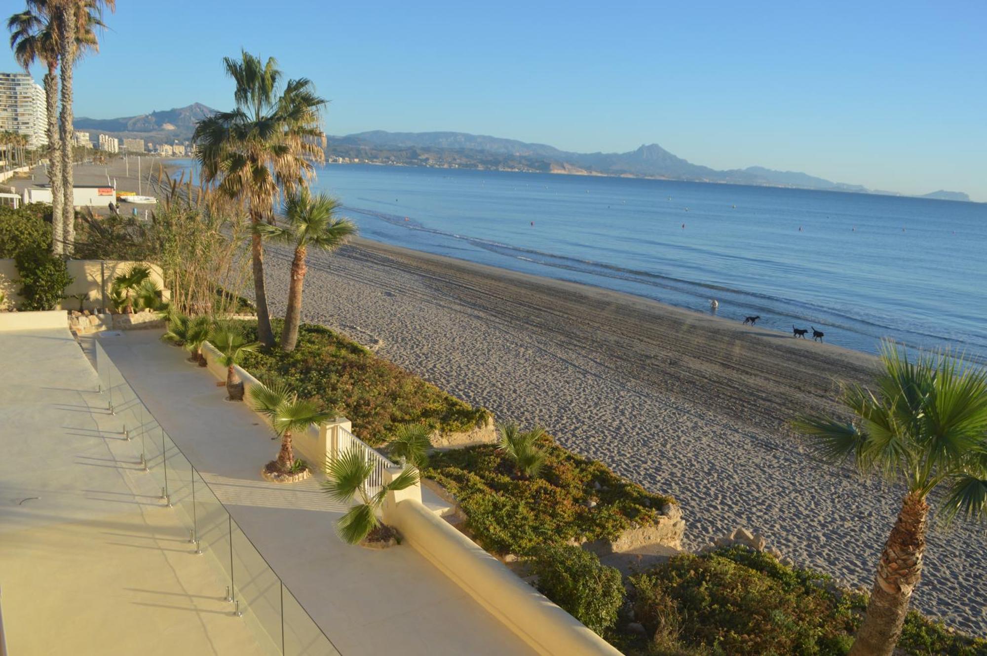 Espectacular Apartamento A Pie De Playa En Chalet Roquetes Alicante Extérieur photo