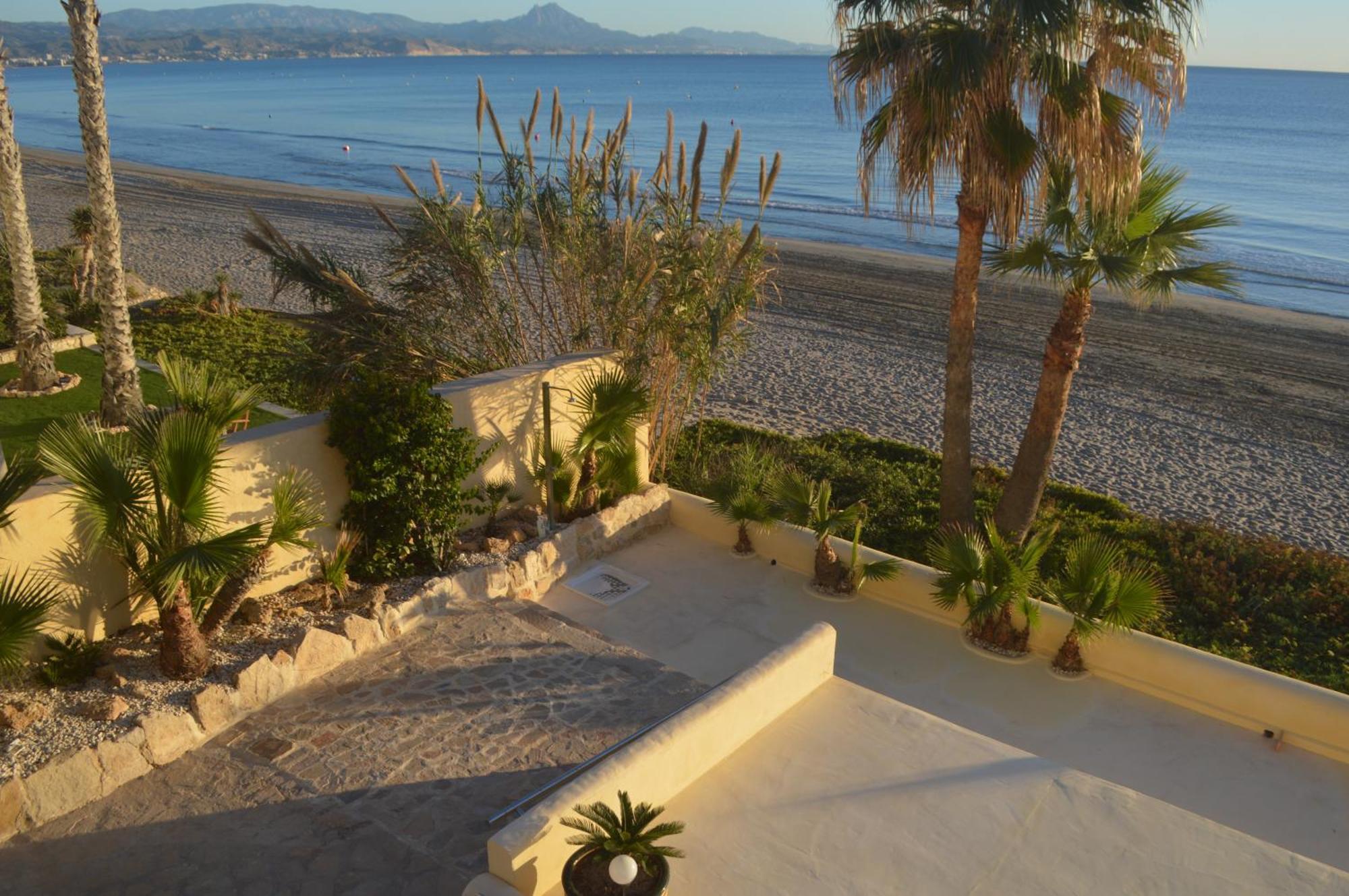 Espectacular Apartamento A Pie De Playa En Chalet Roquetes Alicante Extérieur photo