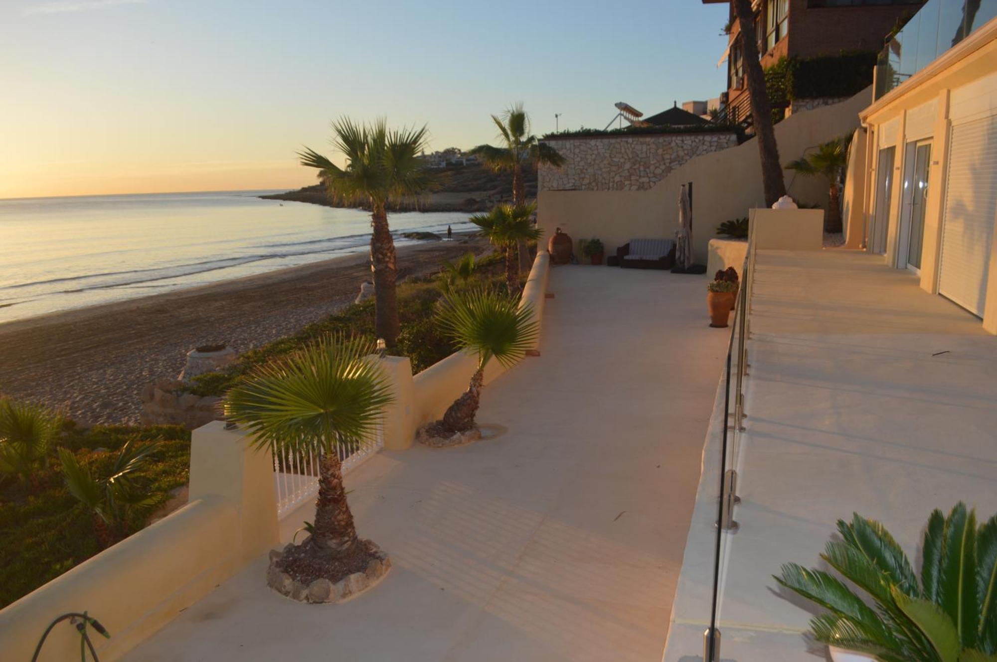 Espectacular Apartamento A Pie De Playa En Chalet Roquetes Alicante Extérieur photo